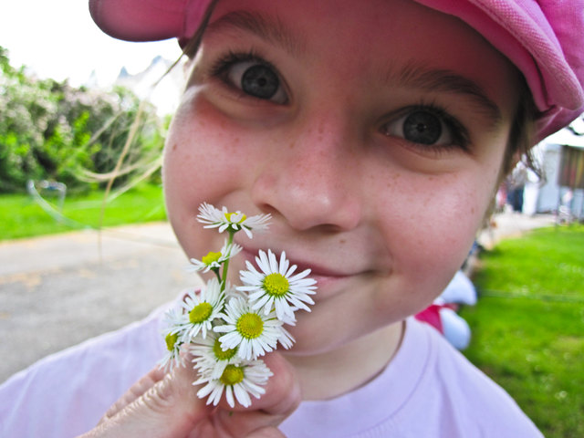 Unser Blumenmädchen