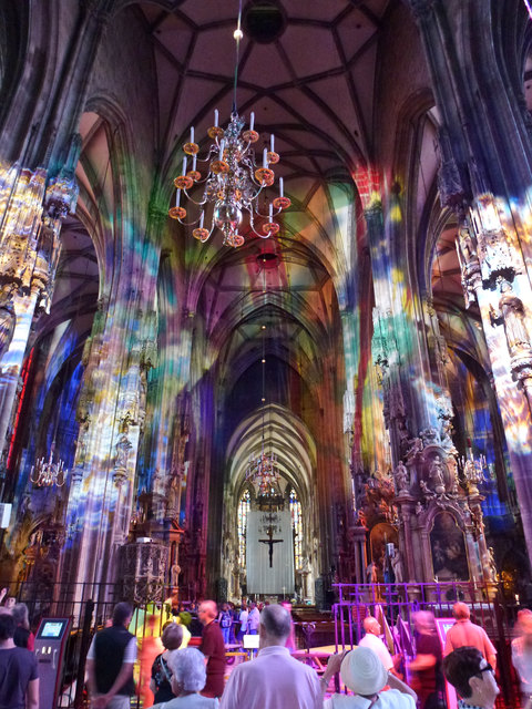Farbenfroher Stephansdom