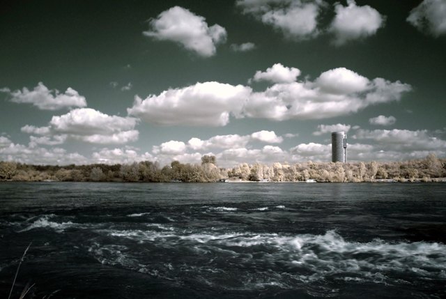 Die Donau in der Brigittenau