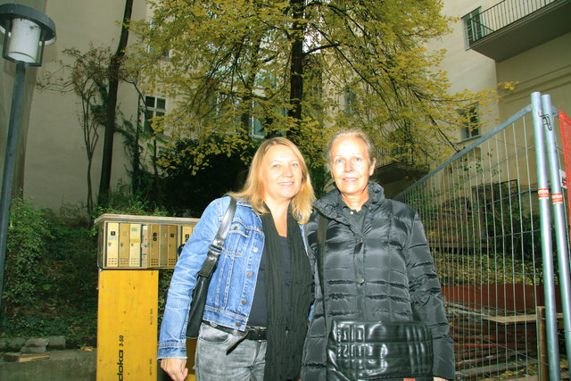 Gerda Pötz-Lenzbauer und Renate Lohrmann: Für den Erhalt der Hofbäume wollen sie bis zum Obersten Gericht ziehen.