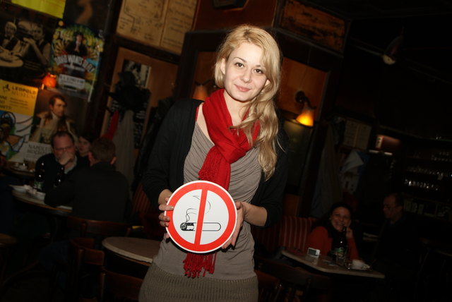 Das Café Hawelka in der Inneren Stadt ist ein Nichtraucherlokal, zur Freude der nikotinfreien Gäste.