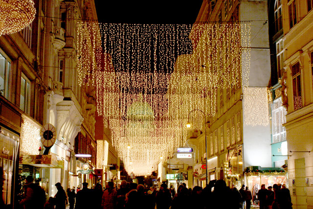 Weihnachtsbeleuchtung Wien