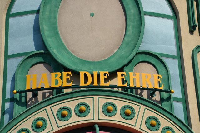 habe die ehre