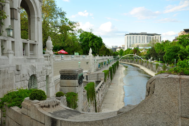 Wienfluss beim Stadtpark