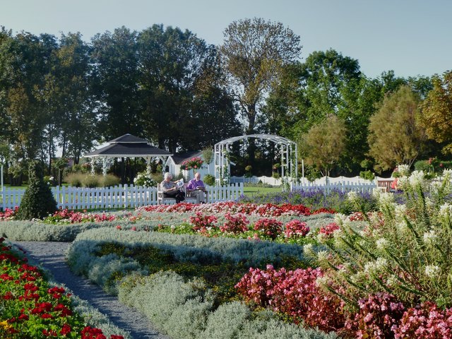 Erholung in den Blumengärten Hirschstetten