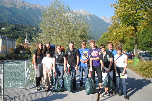 Gruppenbild nach dem erfolgreichen Clean-Up | Foto: Ansgar Fellendorf