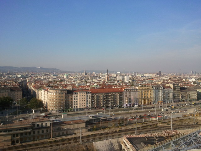 Aussicht vom bahnorama