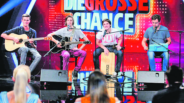 Der erste Auftritt bei der ORF-Show „Die große Chance“ katapultierte die Waidringer auf Anhieb in die Charts. | Foto: ORF