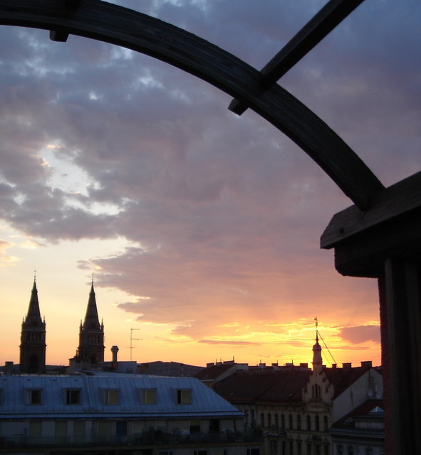 Abendstimmung am Bennoplatz