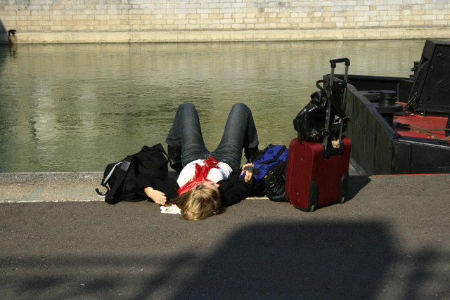 Die Fremde am Donaukanal