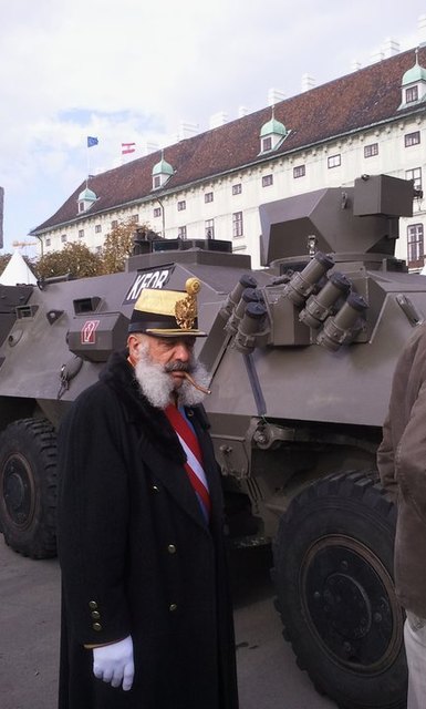 Harry´s Eindruck am Nationalfeiertag am Heldenplatz