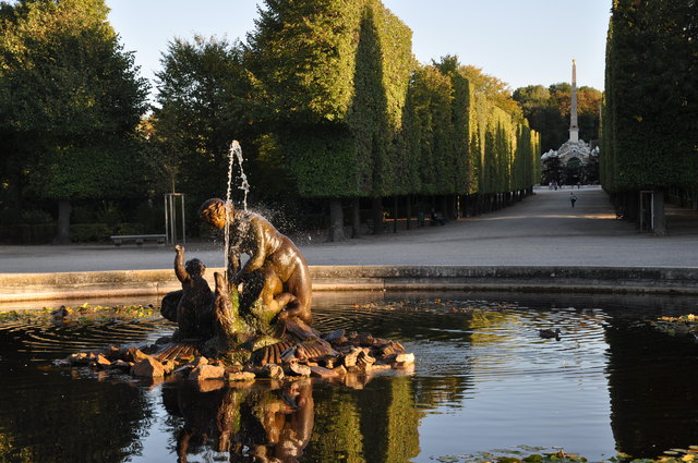 im Schönbrunner Schloßpark