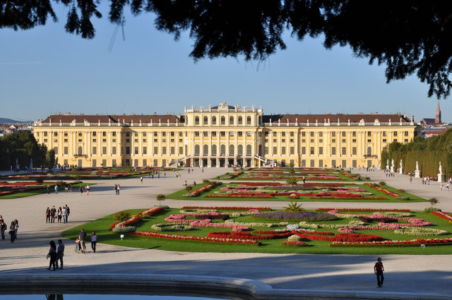 Blick auf das Schloss