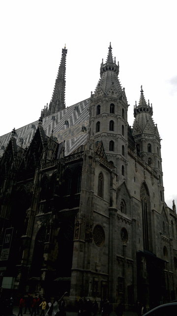 die hintere Seite des Steffls ist genauso schön wie die vordere