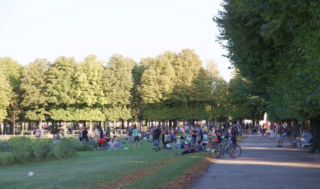 Kein Sitzstreik - Wiener Gemütlichkeit