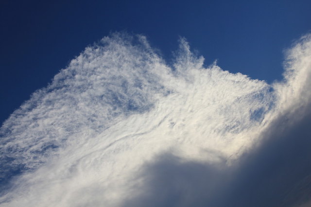 Wolkengischt über Aspern