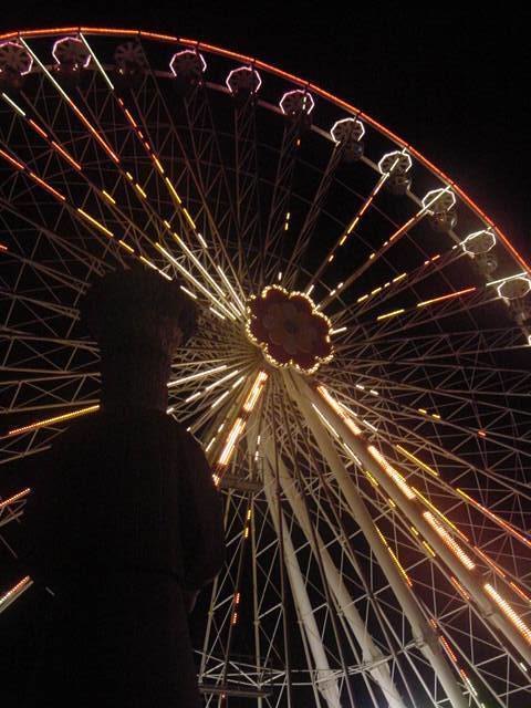 nachts im Wurstl-Prater