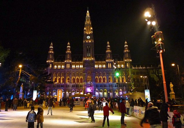 Eistraum am Rathausplatz