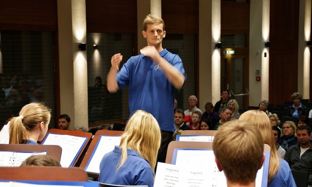 Siegfried Ingruber - Kapellmeister des Jugendblasorchesters Breitenbach