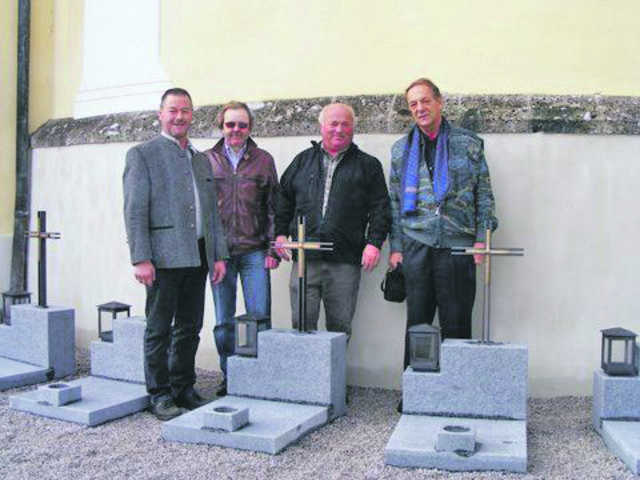 Ref. J. Unterrainer, Bgm. G. Hochfilzer, H. Guttenberger, Planer W. Preyer.