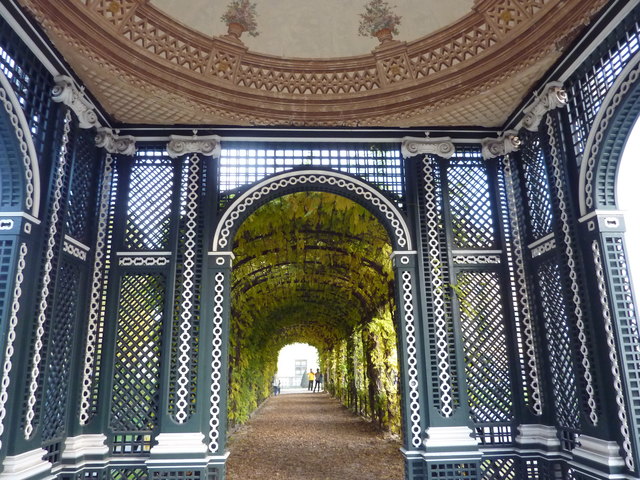 Schönbrunn Schlosspark im Herbst zauber