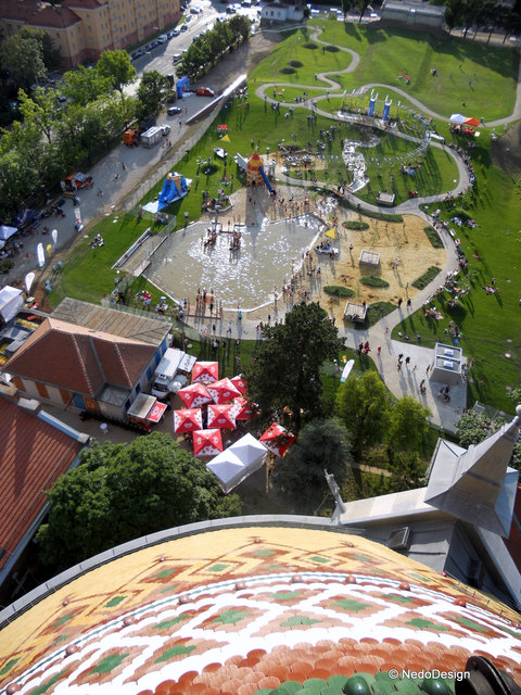 Wasserpark in Favoriten