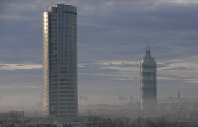 Die ersten Nebelschwaden