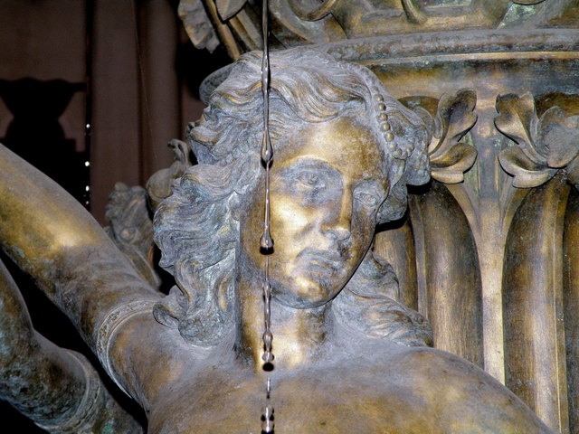 Tränen einer Statue