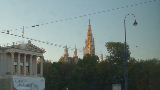 aus der Strassenbahn