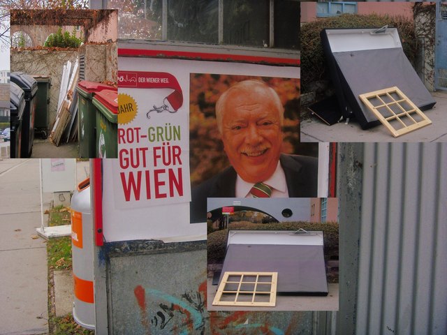 Wiener Weg und der Bürgermeister ist mit Mist belastet