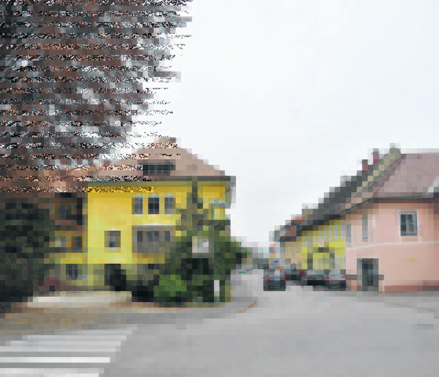 Griffner Straße: Das gelbe Haus ist eines der favorisierten Objekte. Das Projekt ist auch an einem anderen Standort denkbar