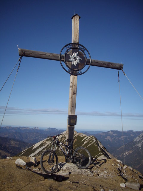 16 Kilo Bike am Seeberg 2086m