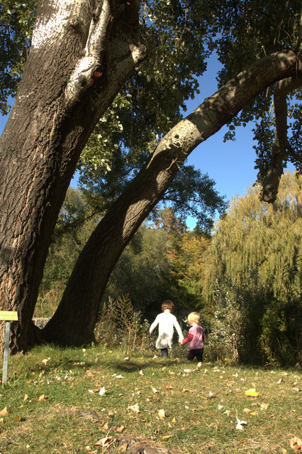 Tag wie jeder andere. Mit Kindern im Oberlaa