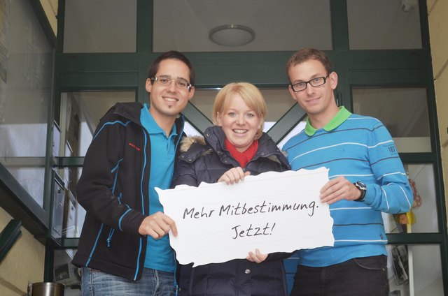 Mitbestimmen. JVP-Waldviertelobmann David Süß, Landesobfrau BR Bettina Rausch, gf. Bezirksobmann Klaus Ramharter. Foto: privat