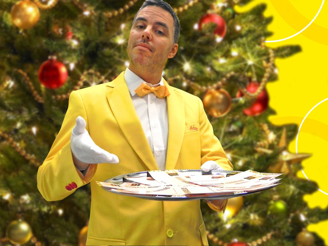 Mit dem Antenne Weihnachtsbutler shoppen wie ein Star
