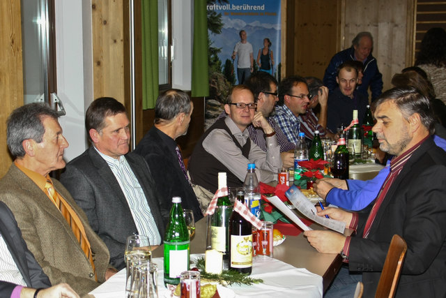 Die Bürgermeister der vier Pitztaler Gemeinden