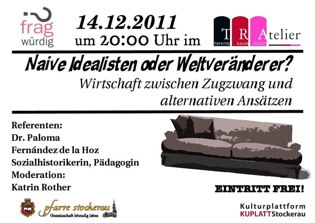 Das Veranstaltungsplakat. | Foto: Geri Braunsteiner, Kath. Pfarre Stockerau