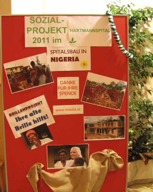 Sozialprojekt 2011 des Hartmannspitals: Wir unterstützen einen Spitalsbau in Nigeria