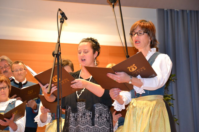 Die Gesangssolisten Karoline Schranz (li.) und Birgit Hofer.