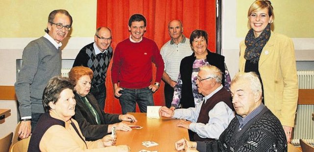 Die Senioren aus Feldbach verbrachten einen unterhaltsamen Kartennachmittag.