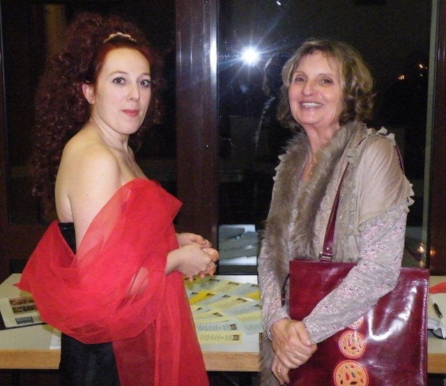 Margit Pregler und ein Gast