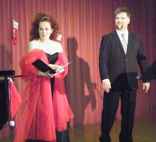 Margit Pregler und Michael Ball