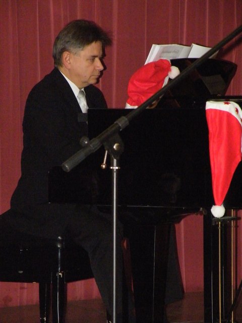 Roman Teodorowicz am Flügel