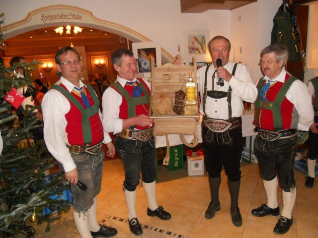Am Samstag, 14. Jänner geht die 52 Christbaumversteigerung der Bundesmusikkapelle Erpfendorf ab 20 Uhr im Vital-Hotel Berghof über die Bühne