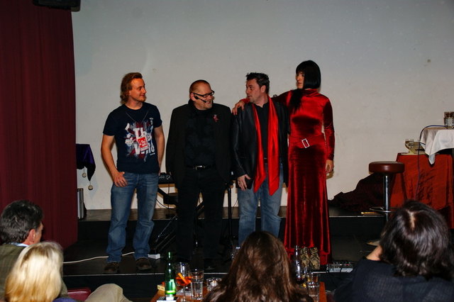 Markus Schlesinger, Manfred Brunner, Rob van Ros, Cleo Ruisz