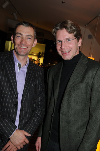 Harald Maier (ORF) und Gregor Gritzky.