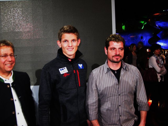 Hubert Kopp, Kurt Hartl und ähhm genau Thomas Kufstein