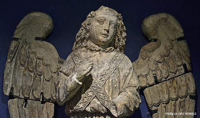 Heiliger Michael, ehemalige Statue im Wiener Stephansdom...jetzt zu bewundern im Wienmuseum
