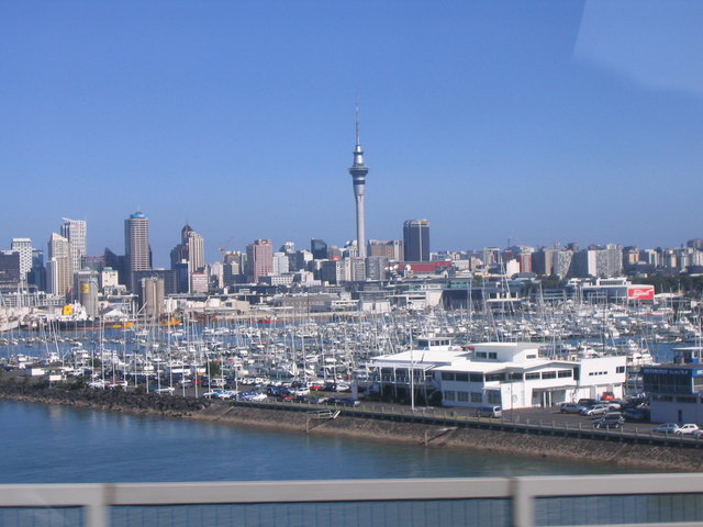 Auckland hat 1,4 Mio. Einwohner, 1/3 der Landesbevölkerung lebt hier! Von hier aus wurde die Rundreise gestartet!