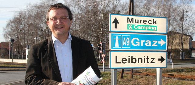 In der Gemeinde von Anton Vukan sind die Weichen gestellt: bei Gemeindereform für Mureck, bei Bezirksreform für Leibnitz. Foto: WOCHE